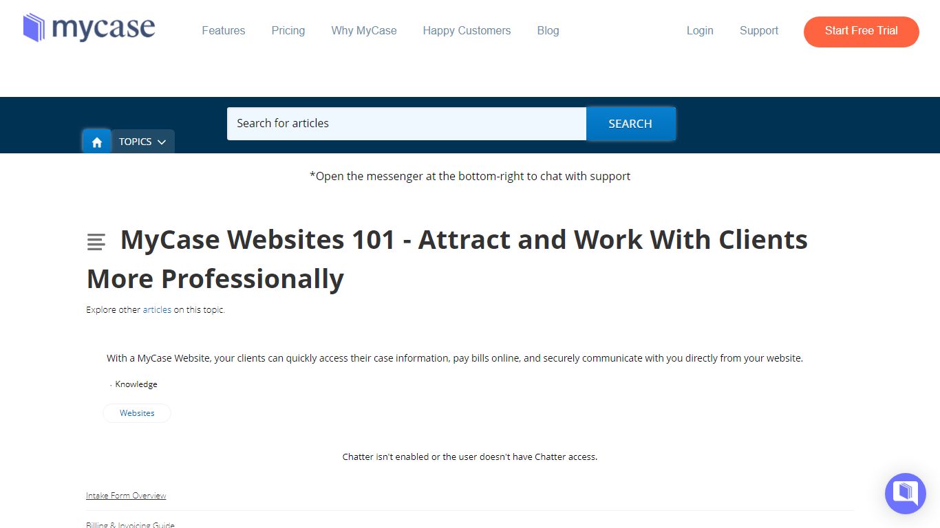 Articles MyCase Websites 101 - Attract and Work With Clients More ...